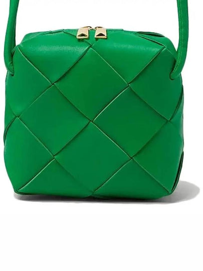 Cassette Intrecciato Mini Shoulder Bag Green - BOTTEGA VENETA - BALAAN 2