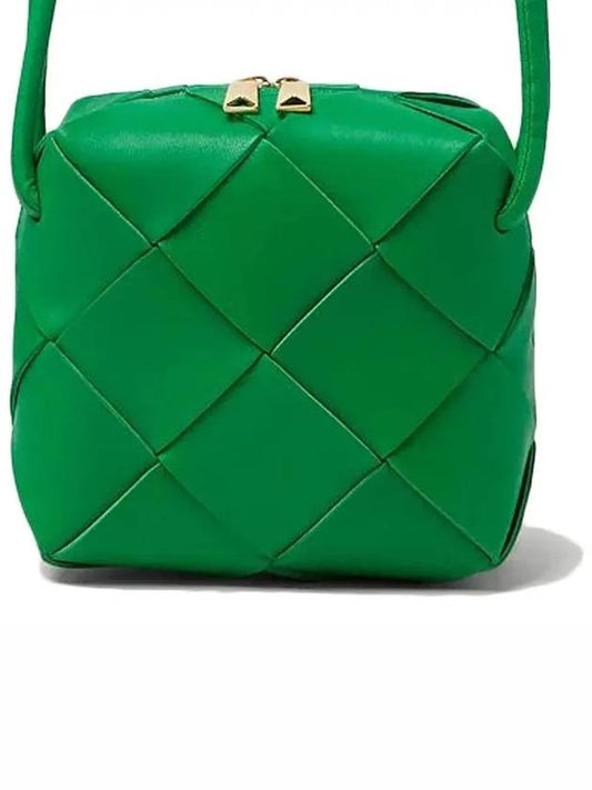 Cassette Intrecciato Mini Shoulder Bag Green - BOTTEGA VENETA - BALAAN 2