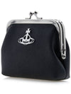 Derby Frame Coin Wallet Black - VIVIENNE WESTWOOD - BALAAN 3