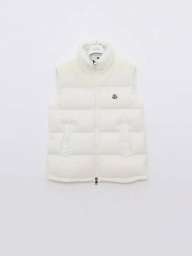 Lempa Down Padded Vest White - MONCLER - BALAAN 1