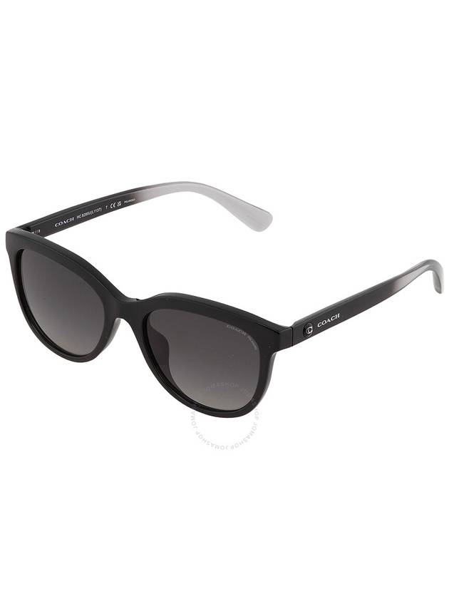 Coach Polarized Grey Gradient Pillow Ladies Sunglasses HC8285U 5002T3 56 - COACH - BALAAN 3