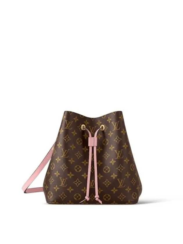 Louis Vuitton Monogram Neonoe Bucket Bag Brown Pink - LOUIS VUITTON - BALAAN 2