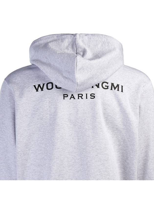 Men s Back Logo Hooded Zip up W243TS47 740G - WOOYOUNGMI - BALAAN 8