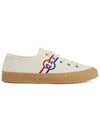 Interlocking G Low Top Sneakers Ivory - GUCCI - BALAAN 1