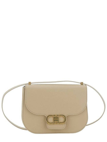 Salvatore Ferragamo Double Gancini Cross Body Flap Bags - SALVATORE FERRAGAMO - BALAAN 1