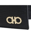 ID Window Gancini Half Wallet Black - SALVATORE FERRAGAMO - BALAAN 8