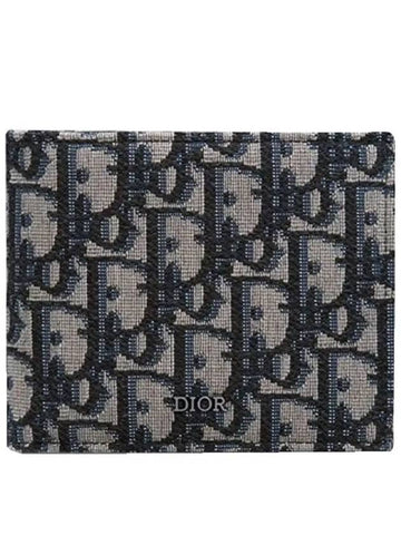 23fw 20BBH027 YSE Oblique 3fold wallet half wallet - DIOR - BALAAN 1