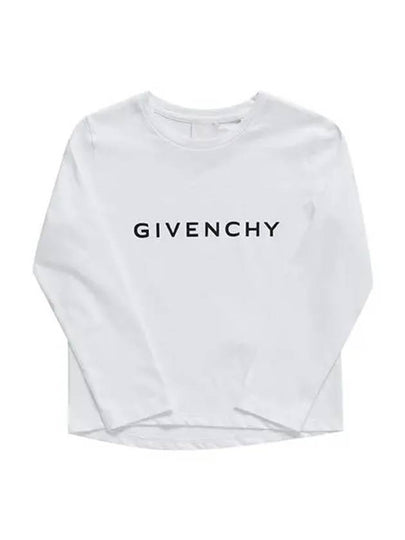 Long sleeve tshirt H15330 10P Archetype logo print kids long sleeve tshirt - GIVENCHY - BALAAN 2