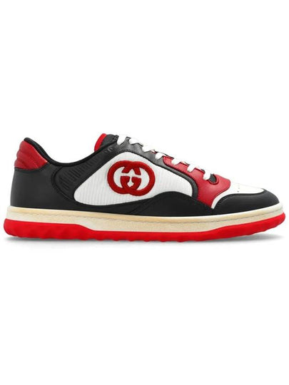 Mac80 Interlocking G Low Top Sneakers Red Black - GUCCI - BALAAN 2