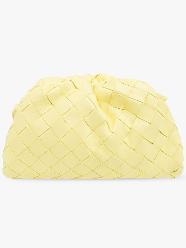 Intrecciato Mini Pouch Bag Yellow - BOTTEGA VENETA - BALAAN 4