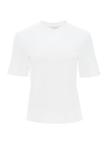 24 ss t-shirt WITH Gancini label FERRAGAMO 1126940771921 003WH B0230963079 - SALVATORE FERRAGAMO - BALAAN 1