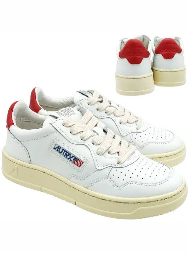 Action Red Tab Low Top Sneakers White - AUTRY - BALAAN 2