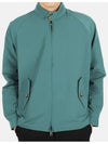 Men's G4 Modern Classic Harrington Zip-Up Jacket Green Lake - BARACUTA - BALAAN 2