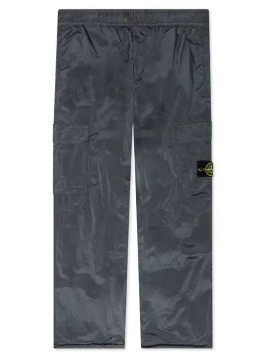 Nylon Metal Econyl Regenerated Cargo Straight Pants Lead Grey - STONE ISLAND - BALAAN 2