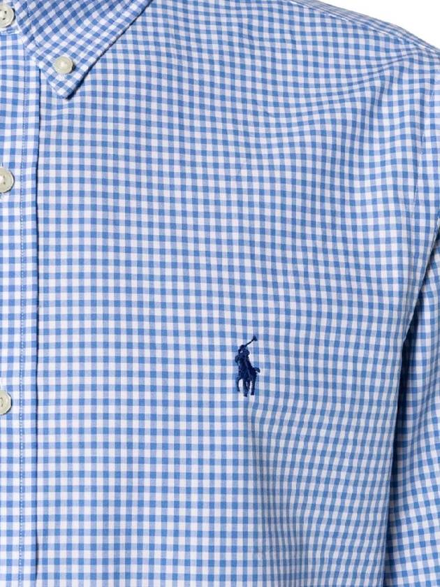 24 ss Check Sports Shirt 710928254004BLUEWHITECHECK B0031020054 - POLO RALPH LAUREN - BALAAN 3