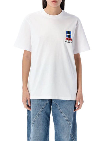 WINDOW EMB TEE - JW ANDERSON - BALAAN 1