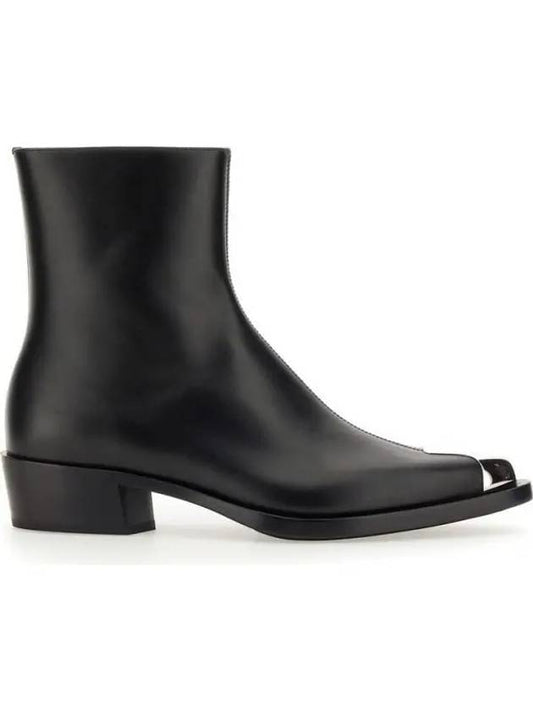 Punk Ankle Boots Black - ALEXANDER MCQUEEN - BALAAN 2