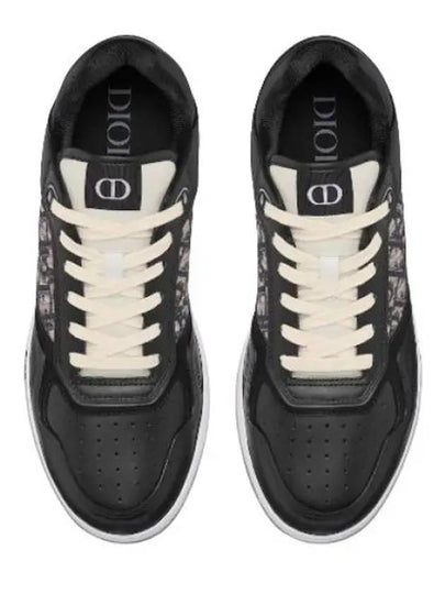 B27 Smooth Calfskin Low Top Sneakers Black - DIOR - BALAAN 2