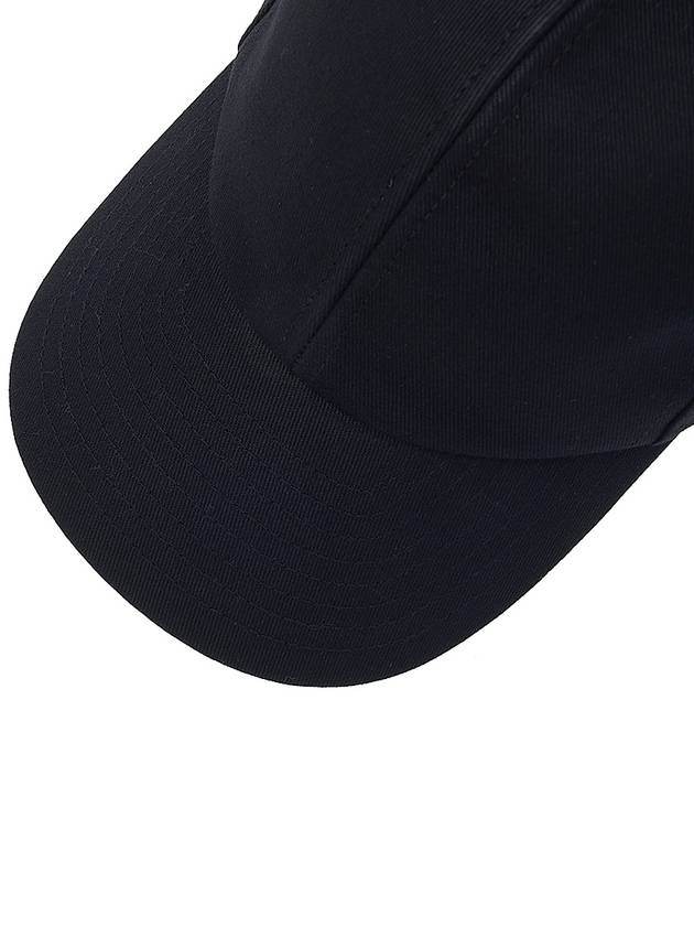 Signature Cotton Ball Cap Black - COURREGES - BALAAN 8