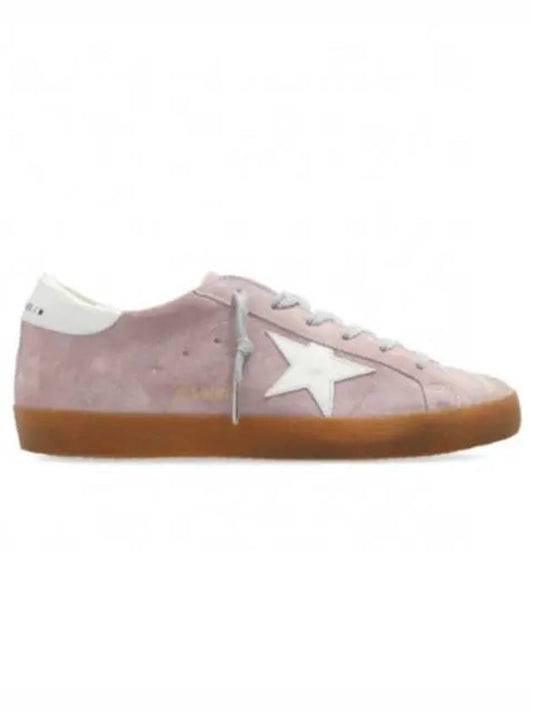 Superstar Suede Low Top Sneakers Pink - GOLDEN GOOSE - BALAAN 2