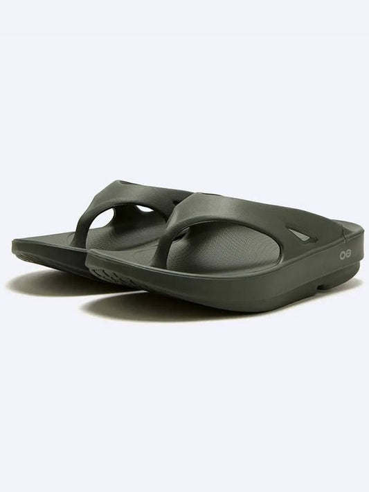 Women s Original Flip Flops Olive - OOFOS - BALAAN 1