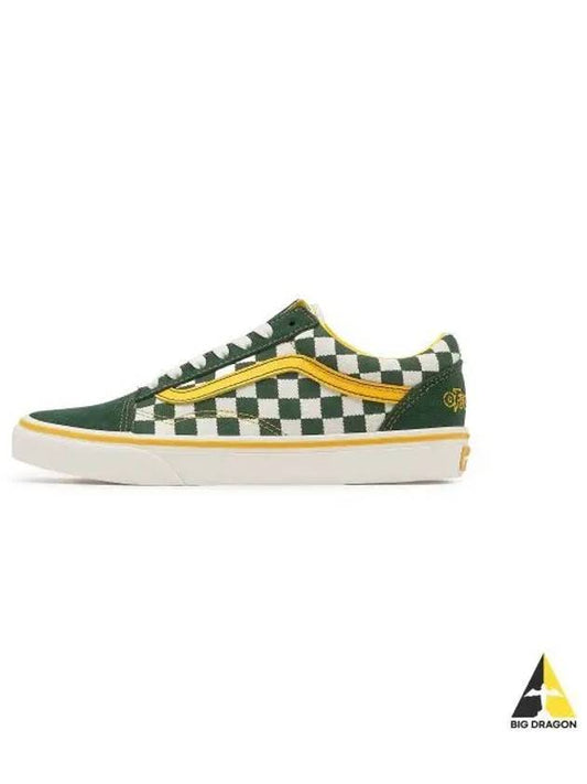 Rare Bus Old School Asian Artist Collection Green Yellow VN000CR502I1 - VANS - BALAAN 1