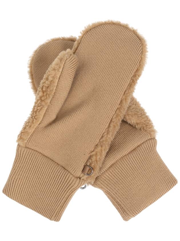 Dsquared2 Wool Gloves, Men's, Beige - DSQUARED2 - BALAAN 3