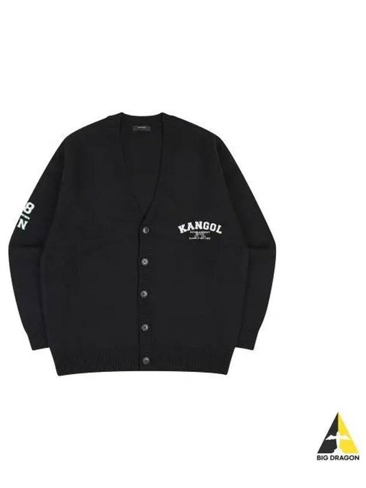 College Varsity Cardigan 1889 Black - KANGOL - BALAAN 1