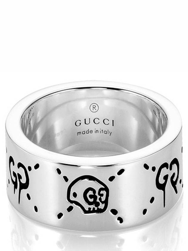 Men's Ghost Ring YBC455318001 Silver - GUCCI - BALAAN 2