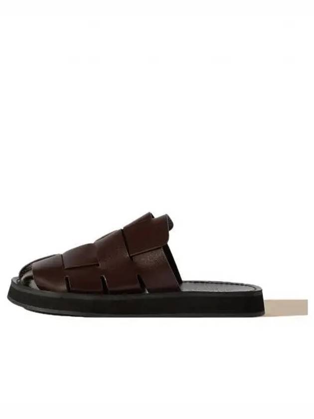 Dira Slippers Dark Brown - HEREU - BALAAN 2