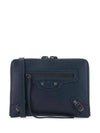 Neo Classic Shoulder Strap Clutch Bag Blue - BALENCIAGA - BALAAN 1