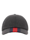 hat 7972254HBBS 1168 DARK GRAY MIX - GUCCI - BALAAN 1