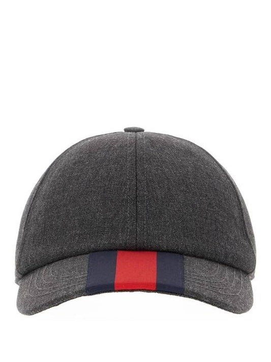 hat 7972254HBBS 1168 DARK GRAY MIX - GUCCI - BALAAN 1