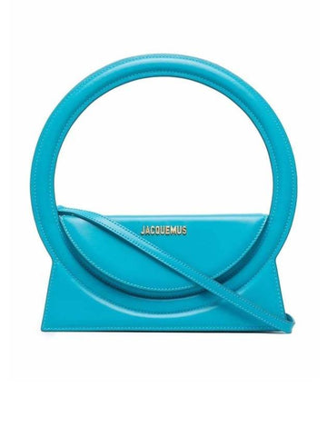 Le Sac Rond Round Tote Bag Blue - JACQUEMUS - BALAAN 1