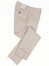 IKALOOK Beige Striped Basic Cotton Pants PT168 - IKALOOOK - BALAAN 6