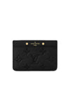 Monogram Empreinte Card Wallet Black - LOUIS VUITTON - BALAAN 2