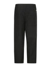 Flat Nylon Regular Utility Straight Pants Black - CP COMPANY - BALAAN 3