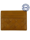 Intrecciato Leather Card Wallet Brown - BOTTEGA VENETA - BALAAN 2