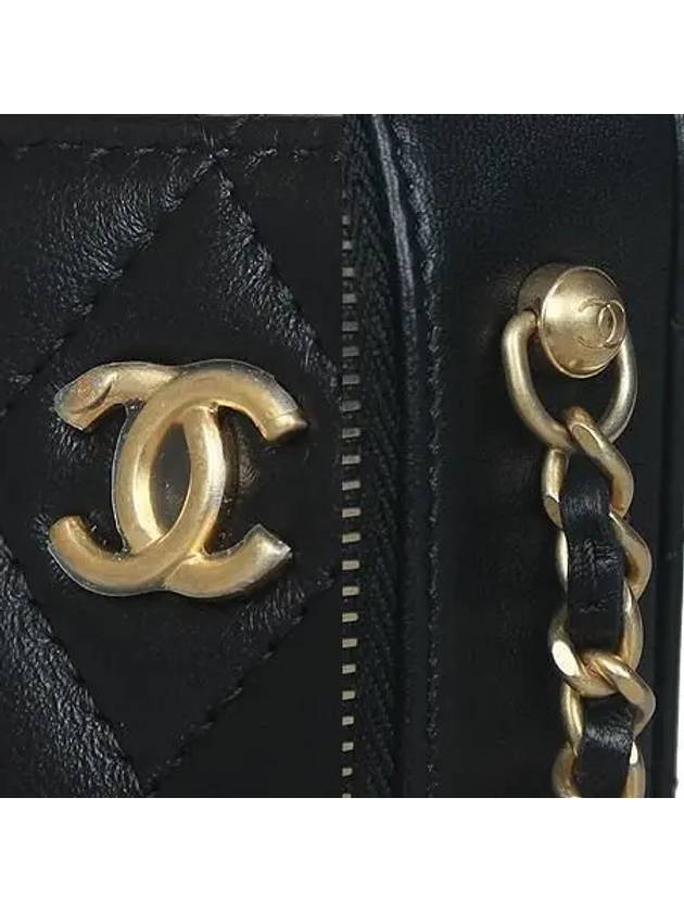 AP2463 Black Lambskin Gold Ball Mini Camera Cross Bag - CHANEL - BALAAN 4