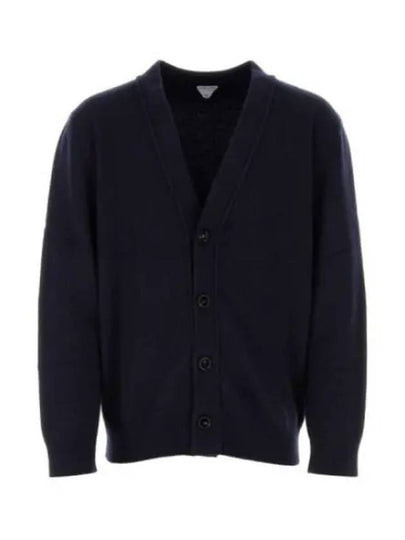 Classic Cashmere Cardigan Navy - BOTTEGA VENETA - BALAAN 2