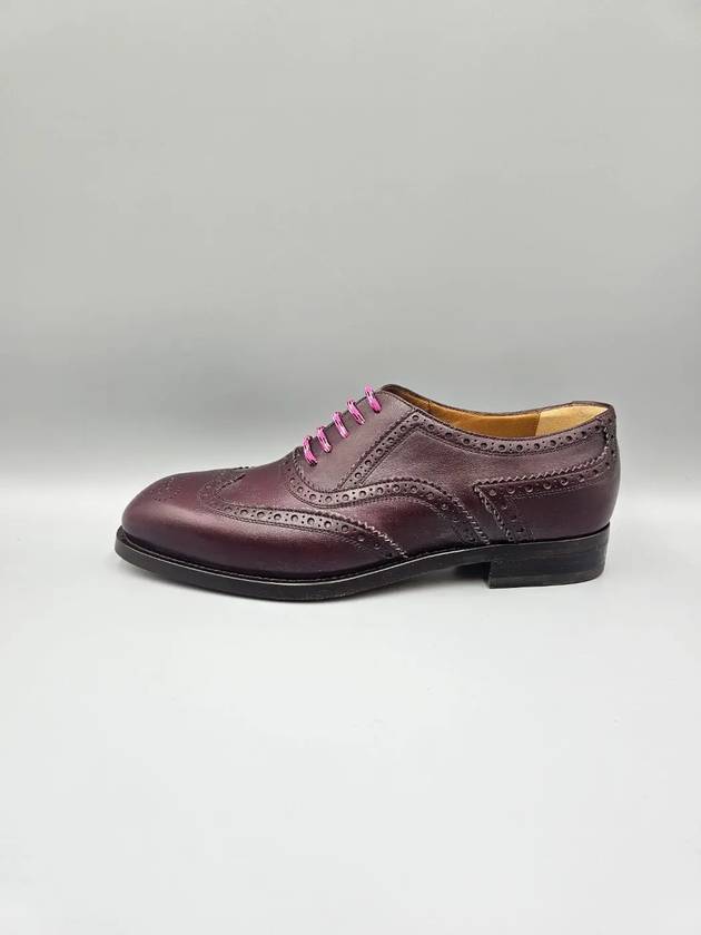 Lace up leather Oxford red - GUCCI - BALAAN 5