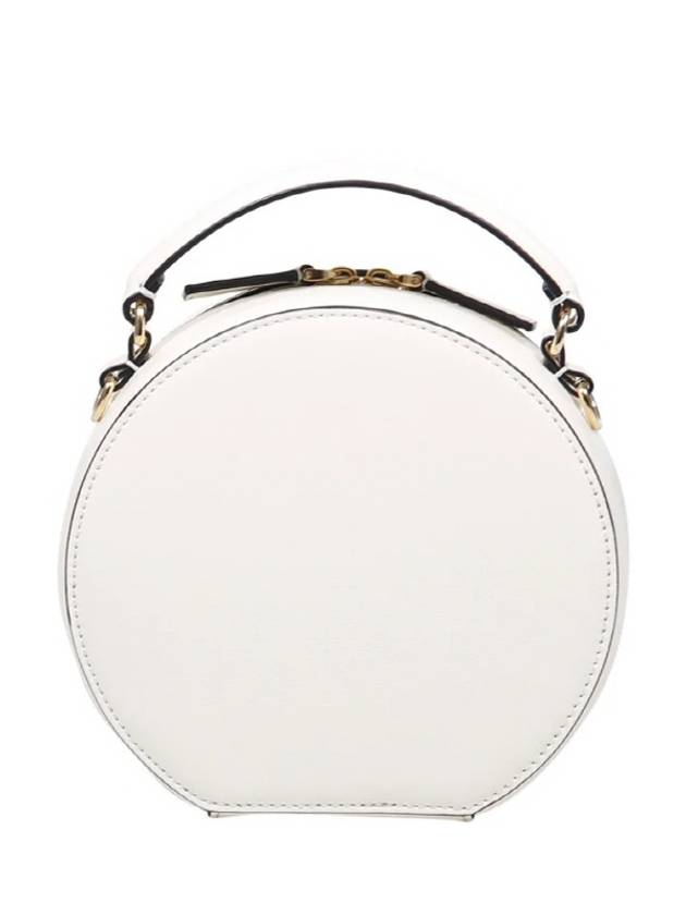 V Logo Signature Round Mini Bag Ivory - VALENTINO - BALAAN 4