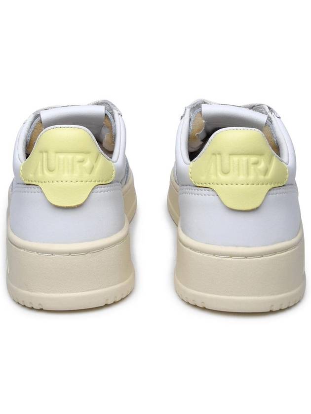 Medalist Yellow Tab Low Top Sneakers White - AUTRY - BALAAN 5