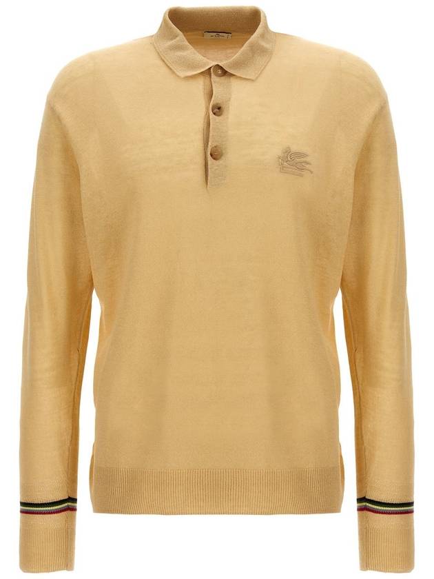 Etro Logo Embroidery Polo Shirt - ETRO - BALAAN 1