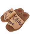 Sandals CHC23U188EF2Y4 AI24 DARK TAN - CHLOE - BALAAN 2