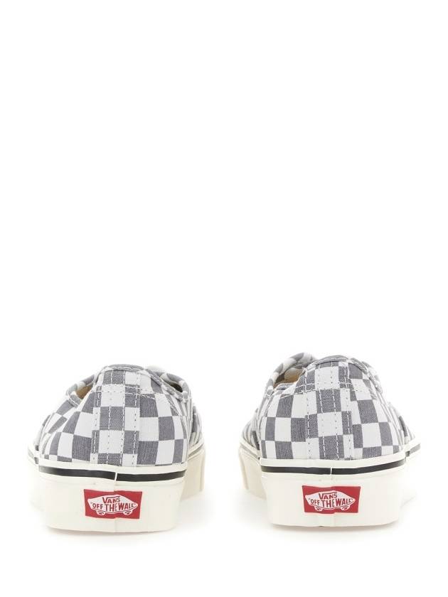 Authentic 44 DX Checkerboard Low Top Sneakers Grey - VANS - BALAAN 3