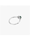 May Birthstone Eternity Circle Ring Green Silver - PANDORA - BALAAN 5