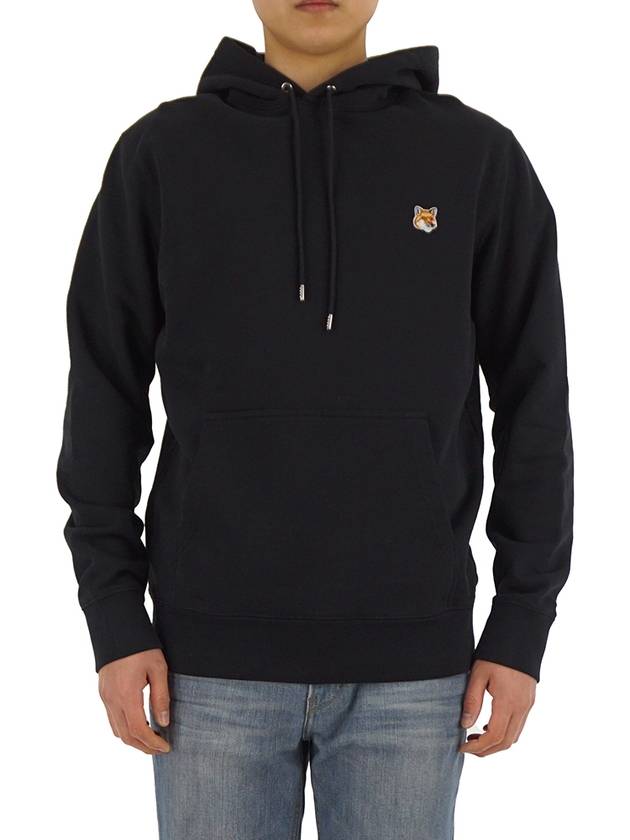 Fox Head Patch Regular Hoodie Black - MAISON KITSUNE - BALAAN 3