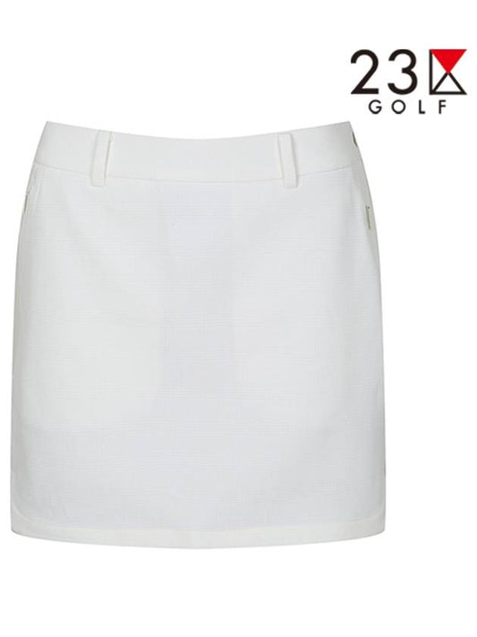 Golf Check Culottes Skirt EL2LPC035 - 23KU - BALAAN 1