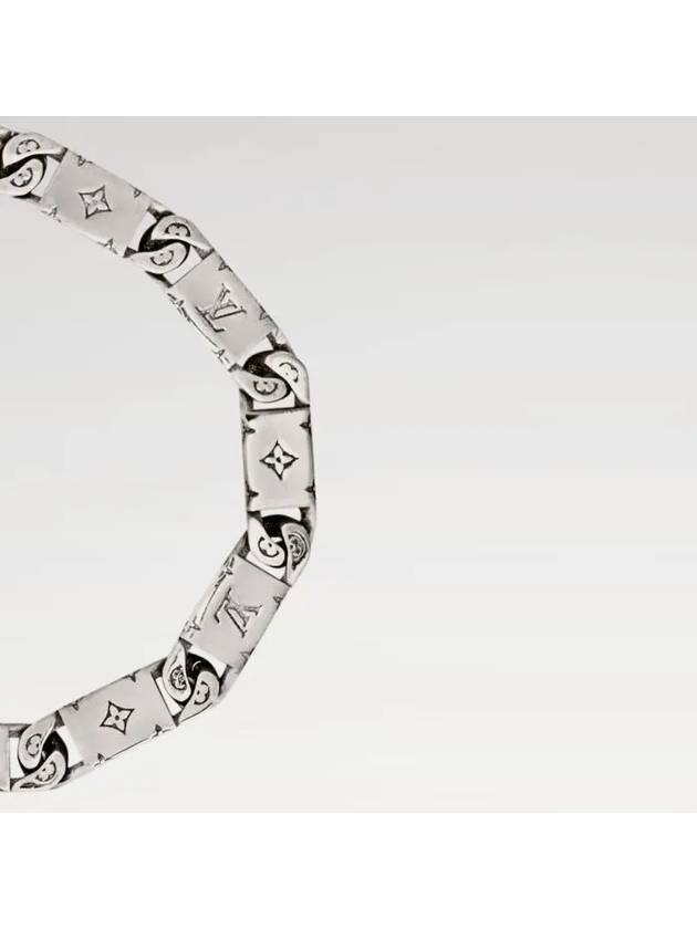 Monogram Tied Up Bracelet Silver - LOUIS VUITTON - BALAAN 3